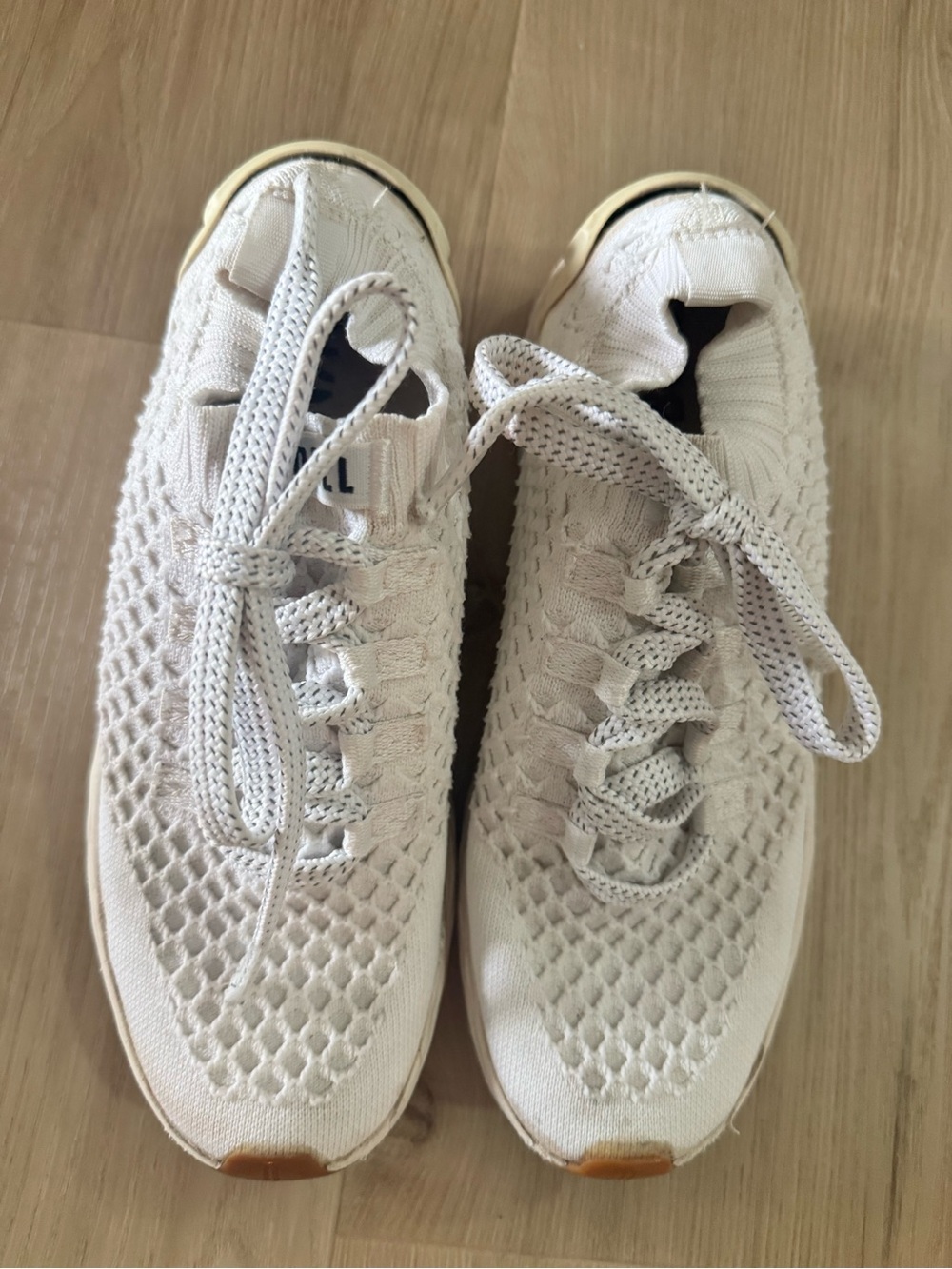 NOBULL Lace-Up Women's Sneakers in Off-White